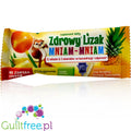 Mniam sugarfree pineapple lollipop with stevia and xylitol