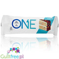 ONE Bar Birthday Cake - 1g cukru, 21g białka by ONE Bar (aka OhYeah! ISS Research)) (ohyeah-one-birthday-cake-1g-cukru-21g-bialka)