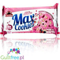 MAX Protein Cookies Pink & White - proteinowe ciastka bez oleju palmowego z białą czekoladą i malinami, z MCT by MAX Protein® (max-protein-max-cookies-pink-white)