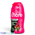 More Nutrition Zerup Raspberry Waldmeister na 8L - skoncentrowany syrop do wody bez cukru i kalorii, Malina & Marzanka