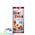 Vital Drink Truskawka & Rabarbar 1L - koncentrat bez cukru z witaminami by Best Body Nutrition (vital-drink-truskawka-rabarbar-1l-koncentrat-bez-cukru-z-l-karnityna-i-witaminami)