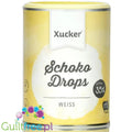 Xucker White Chocolate Drops - krople białej czekolady tylko z ksylitolem by Xucker (xucker-white-chocolate-drops-kropelki-bialej-czekolady-bez-dodatku-cukru)