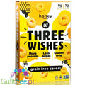 Three Wishes Grain Free Cereal, Honey - niskowęglowodanowe płatki śniadaniowe bez glutenu, z monk fruit by Three Wishes Cereal (three-wishes-grain-free-cereal-honey-niskoweglowodanowe-platki-sniadaniowe-bez-glutenu-z-monk-fruit)