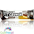 Fit Crunch Milk & Cookies - giga baton 30g białka, 6 warstw, Ciasteczko & Biała Czekolada by Fit Crunch (Robert Irvine) (fit-crunch-milk-cookies-baton-xl-30g-bialka)