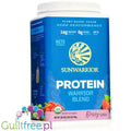 Sunwarrior Protein Warrior Blend 0,75kg, Berry - wegańska organiczna odżywka białkowa z goji i MCT by Sunwarrior (sunwarrior-protein-warrior-blend-075kg-berry-weganska-organiczna-odzywka-bialkowa-z-goji-i-mct)