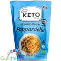 Keto Chef Organic Konjac Pappardelle - bio makaron shirataki 9kcal, formuła bezzapachowa by Keto Chef (keto-chef-organic-konjac-pappardelle-bio-makaron-shirataki-9kcal-formula-bezzapachowa)