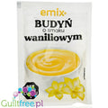 Emix Emix Budyń Wanilia - budyń bez cukru o smaku waniliowym -