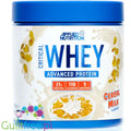 Applied Critical Whey Advanced Protein Cereal Milk - odżywka białkowa z WPI, WPH i WPC, 21g białka & 110kcal by Applied Nutrition (applied-critical-whey-advanced-protein-cereal-milk-odzywka-bialkowa-z-wpi-wph-i-wpc-21g-bialka-110kcal)
