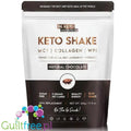 BeKeto Diet Keto Shake MCT & Collagen Natural Chocolate - wysokobiałkowy shake z MCT i kolagenem, Naturalna czekolada by BeKETO (beketo-diet-keto-shake-mct-collagen-natural-chocolate-wysokobialkowy-shake-z-mct-i-kolagenem-naturalna-czekolada)