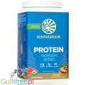 Sunwarrior Protein Warrior Blend Maple French Toast 0,75kg - wegańska organiczna odżywka białkowa z goji i MCT by Sunwarrior (sunwarrior-protein-warrior-blend-maple-french-toast-075kg-weganska-organiczna-odzywka-bialkowa-z-goji-i-mct)