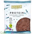 Frank & Oli Protein Soft Cookie Chocolate & Cocoa - miękkie bezglutenowe wegańskie ciastko proteinowe bez dodatku cukru by Frank & Oli (frank-oli-protein-brownie-czekolada-kakao-miekkie-bezglutenowe-weganskie-ciastko-proteinowe-bez-dodatku-cukru)