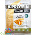 Pro Fuel V-Protein 8K Vanilla Cookies 30g - wegańska odżywka proteinowa o smaku waniliowych ciasteczek by Pro Fuel (pro-fuel-v-protein-8k-vanilla-cookies-30g-weganska-odzywka-o-smaku-waniliowych-ciasteczek)