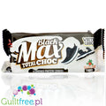 MAX Protein Black Max Cookies Total White Choc - proteinowe ciastka z mlecznym kremem w polewie czekoladowej, bez cukru by MAX Protein® (max-protein-black-max-cookies-total-white-choc)