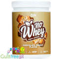Rocka Nutrition Rocka Nutrition NO WHEY Chocolate Peanut 300g - wegańska odżywka białkowa 5 źródeł białka, bez soi i glutenu - Protein Supplements