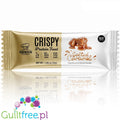 Genius Gourmet Crispy Protein Treat Salted Caramel 110kcal - ketogeniczny chrupiący baton z MCT 10g białka