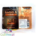 BeKeto Kitchen Low Carb Bagels No1 - bezglutenowe keto Bajgle 1g węglowodanów by BeKETO (be-keto-kitchen-low-carb-bagels-bezglutenowe-keto-bajgle)