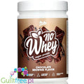 Rocka Nutrition Rocka Nutrition NO WHEY Chocolate Brownie 0,3kg - wegańska odżywka białkowa 4 źródła białka, bez glutenu - Protein Supplements