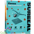 Surreal High Protein Cereals Cocoa - proteinowe płatki śniadaniowe bez cukru ze stewią i erytrolem, kółeczka kakaowe by Surreal (surreal-high-protein-cereals-cocoa-proteinowe-platki-sniadaniowe-bez-cukru-ze-stewia-i-erytrolem-koleczka-kakaowe)