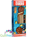 Pure & Good Peanut Caramel Cookies Milk Chocolate Coated – ciastka z karmelem i orzeszkami ziemnymi, bez dodatku cukru by Pure & Good (pure-good-peanut-caramel-cookies-milk-chocolate-coated-ciastka-z-karmelem-i-orzeszkami-ziemnymi-bez-dodatku-cukru)