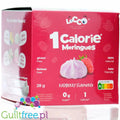 Locco Meringue Raspberry 1kcal - bezy bez cukru ze stewią i erytrytolem, 1kcal w sztuce, Malina by Locco Low Calories Company (locco-meringue-raspberry-1kcal-bezy-bez-cukru-ze-stewia-i-erytrytolem-1kcal-w-sztuce-malina)