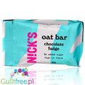 N!ck's Nicks Oat Bar Chocolate Fudge - owsiany batonik kakaowy bez dodatku cukru 134kcal by Nick's! (nck-s-nicks-oat-bar-chocolate-fudge-owsiany-batonik-bez-dodatku-cukru-134kcal)