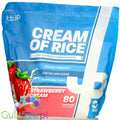 TBJP Cream of Rice, Strawberry Cream 2kg - sugar free rice gruel, recovery workout meal, Strawberry with Cream