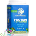 Sunwarrior Protein + Greens Warrior Blend, Natural 0,75kg - wegańska organiczna odżywka białkowa z ekstraktami roślinnymi i MCT by Sunwarrior (sunwarrior-protein-greens-warrior-blend-natural-075kg-weganska-organiczna-odzywka-bialkowa-z-ekstraktami-roslinnymi-i-mct)