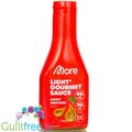 More Nutrition More Nutrition Light Gourmet Sauce, Sweet Mustard - słodki sos musztardowy, 70% mniej kcal -