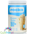 Rocka Nutrition Protein Shake Vanilla Ice Cream 0,9kg - vegan protein supplement 4 sources of protein, Vanilla Ice Cream.