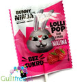 Bunny Ninja Lolli Pop, Malina 14kcal - bezcukrowy lizak o smaku malinowym z ksylitolem by Bunny Ninja (bunny-ninja-lolli-pop-malina-14kcal-bezcukrowy-lizak-o-smaku-malinowym-z-ksylitolem)