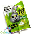 Bunny Ninja Lolli Pop, Zielone Jabłuszko 14kcal - bezcukrowy lizak o smaku jabłkowym z ksylitolem by Bunny Ninja (bunny-ninja-lolli-pop-zielone-jabluszko-14kcal-bezcukrowy-lizak-o-smaku-jablkowym-z-ksylitolem)