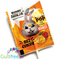 Bunny Ninja Lolli Pop, Mango 14kcal - bezcukrowy lizak z ksylitolem