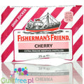 Fisherman's Friends Cherry - wiśniowo-mentolowe pastylki bez cukru by Fisherman's Friend (fisherman-s-friends-cherry-wisniowo-mentolowe-pastylki-bez-cukru)