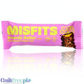 MisFits Protein Bar Brownie Batter - wegański baton proteinowy bez cukru z chrupkami i czekoladą