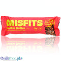Misfits Protein Bar Cookie Butter - wegański baton proteinowy bez cukru, Speculoos & 'Mleczna' Czekolada