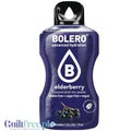 Bolero Drink Elderberry 9g - napój instant w saszetce, ze stewią, smak Jagody Czarnego Bzu by Bolero Drink (bolero-ze-stewia-elderberry-jagody-bzu-1kcal-mix-na-15l)