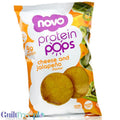 Novo Foods Protein Pops Cheese & Jalapeño - pikantne chipsy proteinowe serowo-paprykowe 65% mniej tłuszczu by Novo Easy Protein (Protein Bites) (novo-foods-protein-pops-cheese-jalapeno-pikantne-chipsy-proteinowe-serowo-paprykowe-65-mniej-tluszczu)