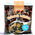 Nordthy Salmiak Lakrids Blod - vegan sugar-free licorice jelly beans