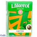 Läkerol Cactus 75g - fińska lukrecja bez cukru ze stewią, smak opuncji figowej