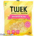 TWEEK Banana Bliss - błonnikowe pianko-żelki Bananowe & Toffee bez dodatku cukru 45% mniej kcal