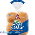 Aunt Millie's Live Carb Smart 3 Hamburger 8 buns - błonnikowe bułki by Aunt Millie's (aunt-millies-live-carb-smart-3-hamburger-8-buns-blonnikowe-bulki)