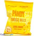 Pandy Lentil Chips Cheese Balls - wegańskie chrupki z soczewicy 40% mniej tłuszczu o smaku serowym by Pandy Protein (pandy-lentil-chips-cheese-balls-weganskie-chrupki-z-soczewicy-40-mniej-tluszczu-o-smaku-serowym)