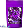 Funky Jelly Blackcurrant x 3 servings - sugar free sour jelly 19kcal, blackcurrant flavor