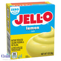 JellO Lemon Pudding Zero Sugar - Budyń Zero cukru & tłuszczu instant, smak cytrynowy