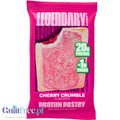Legendary Foods Tasty Pastry Cherry Crumble - stuffed sugar-free hot cakes like Pop Tarts
