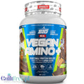 BIG® Vegan Amino+, Mowgly Chocolate 1kg - wegańska odżywka białkowa z kawałkami ciasteczek o smaku czekolady by MAX Protein® (big-vegan-amino-mowgly-chocolate-1kg-weganska-odzywka-bialkowa-z-kawalkami-ciasteczek-o-smaku-czekolady)