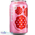 Poppi Prebiotic Soda Raspberry Rose 355ml – a functional drink with fiber, stevia, and apple cider vinegar