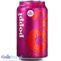 Poppi Prebiotic Soda Cherry Cola 355ml – a functional drink with fiber, stevia, and apple cider vinegar