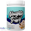 Naughty Boy Whey Protein Cinnamon Bun 900g - gęsta odżywka białkowa WPI, WPC & MPC