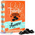 Amarelli Favette Liquirizia di Calabria 60g - czysta włoska lukrecja z Kalabrii 100% bez cukru z miętą by Amarelli (amarelli-favette-liquirizia-di-calabria-60g-czysta-wloska-lukrecja-z-kalabrii-100-bez-cukru)